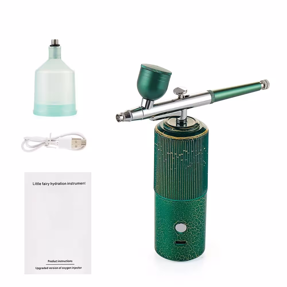 oxygen injector for facial hydration