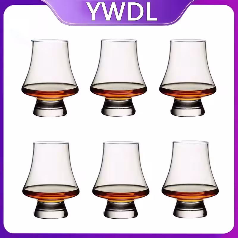 YWDL viskio stiklinės 250ml komplektas iš 2 4 6 gabalų be švino