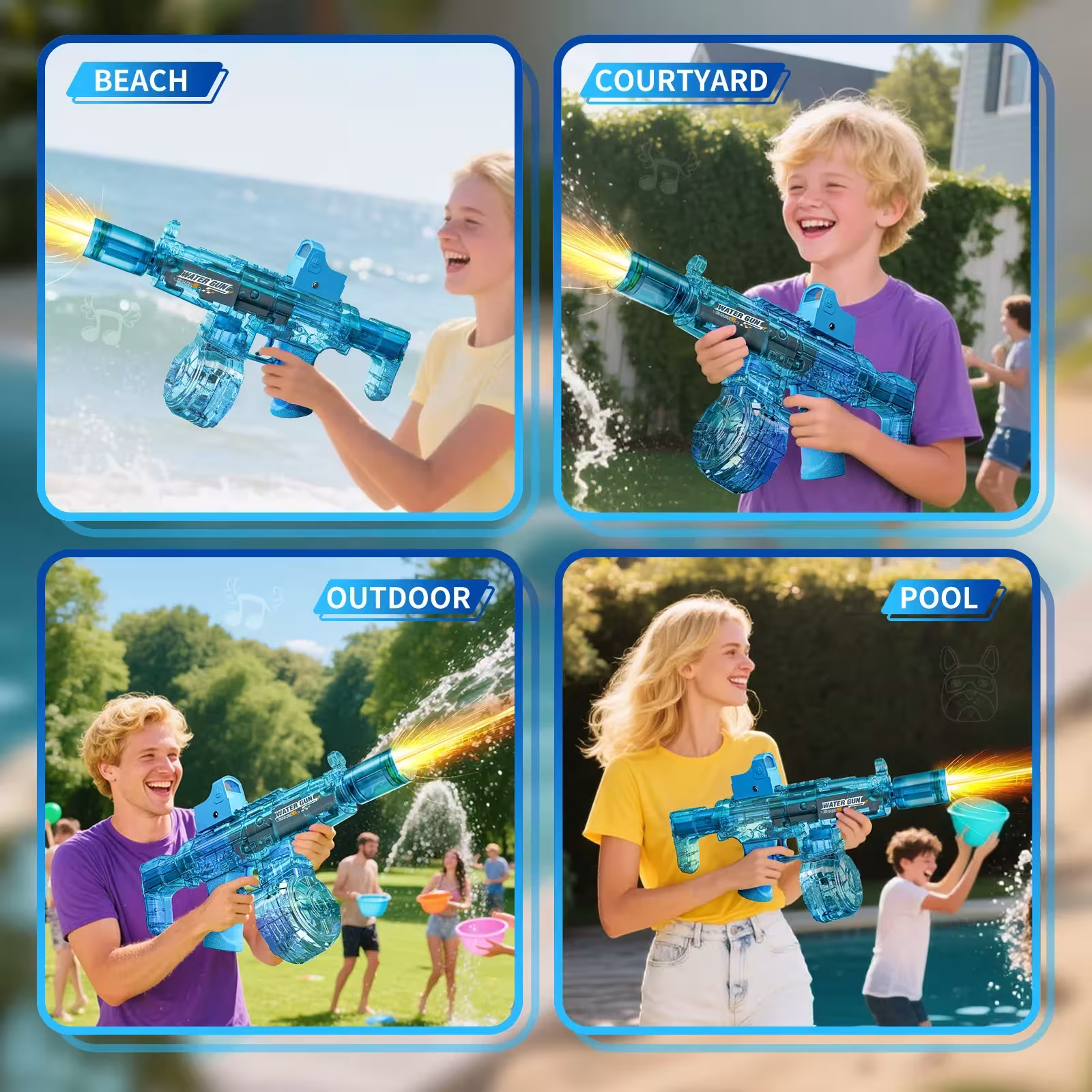 pistolet à eau électrique