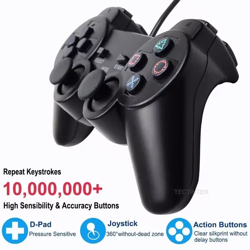 kabelgebundener Controller für PlayStation 2