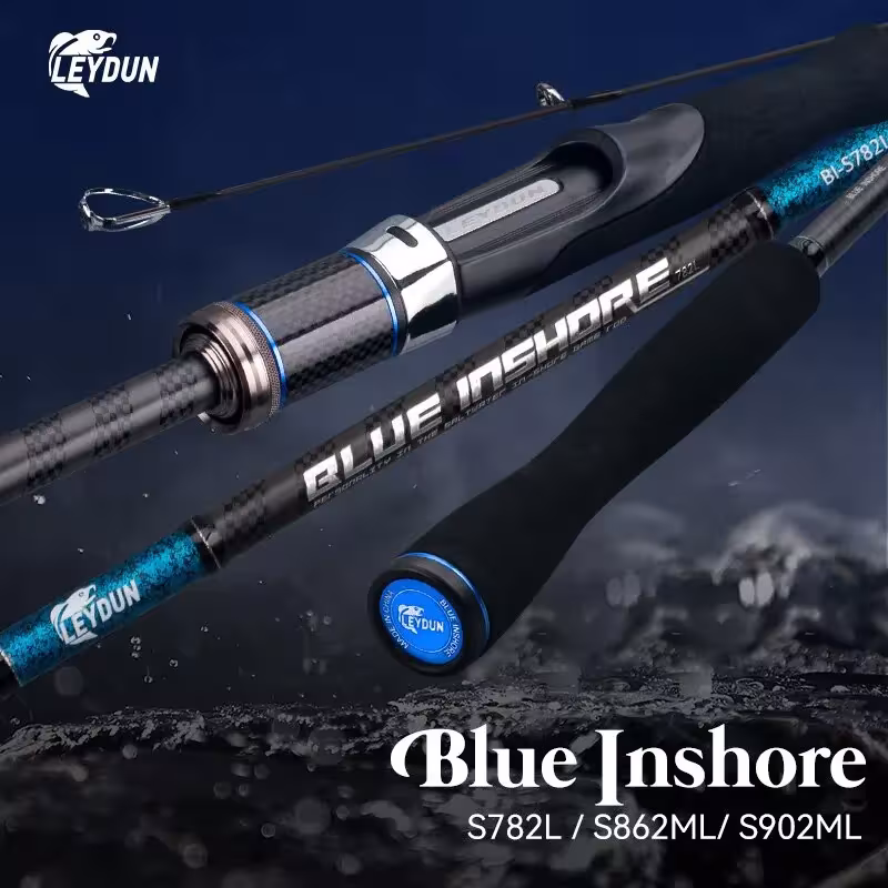 BLUE INSHORE fishing line sea bass S782L S862ML S902ML for cold water