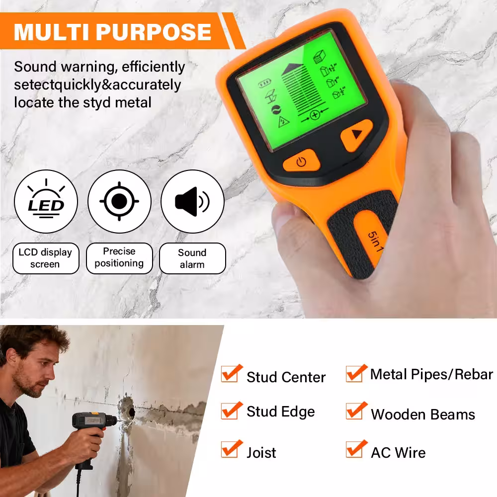 detector de pared para metal