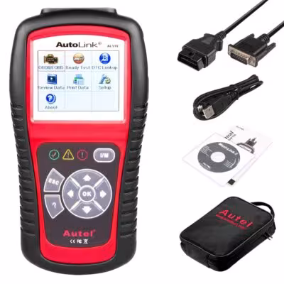 Autel AL519 lecteur de diagnostic OBD2 pour les voitures ABS SRS