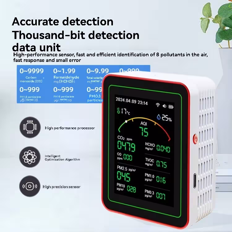 monitor de calidad del aire WiFi