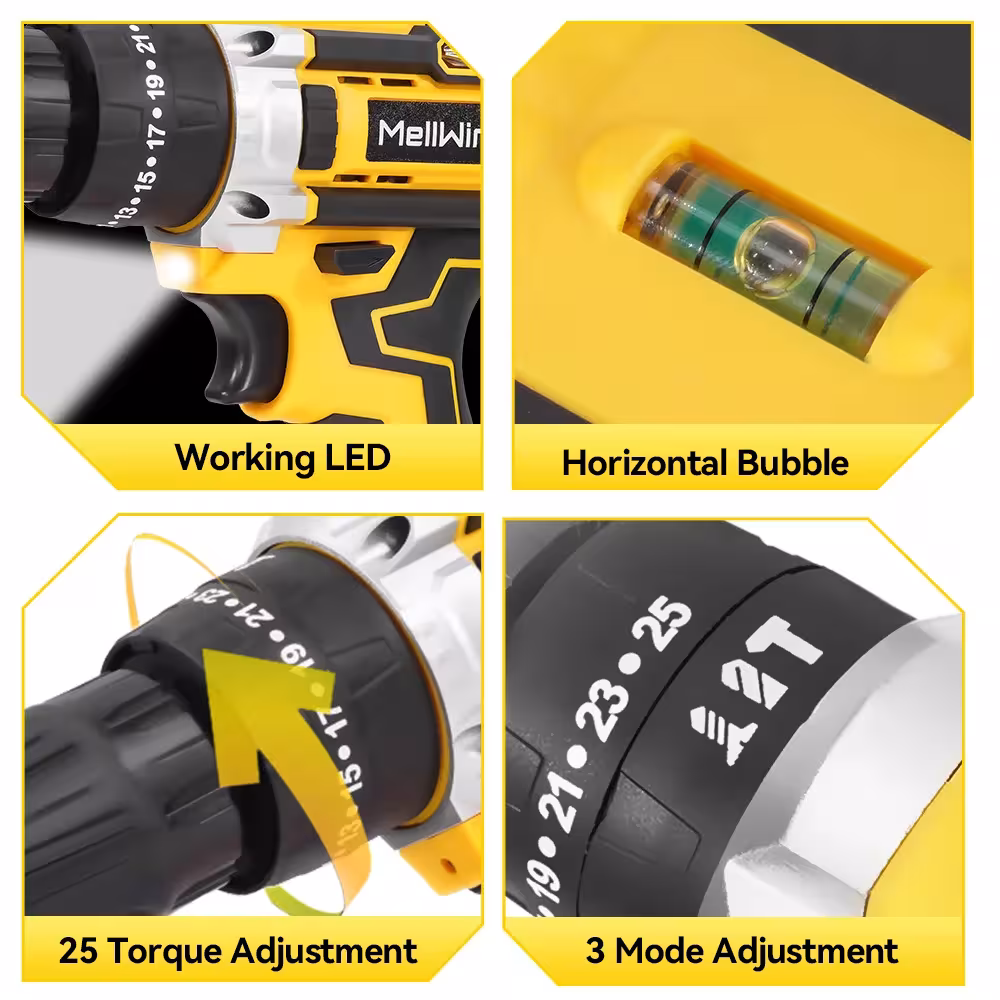 21V electric impact drill