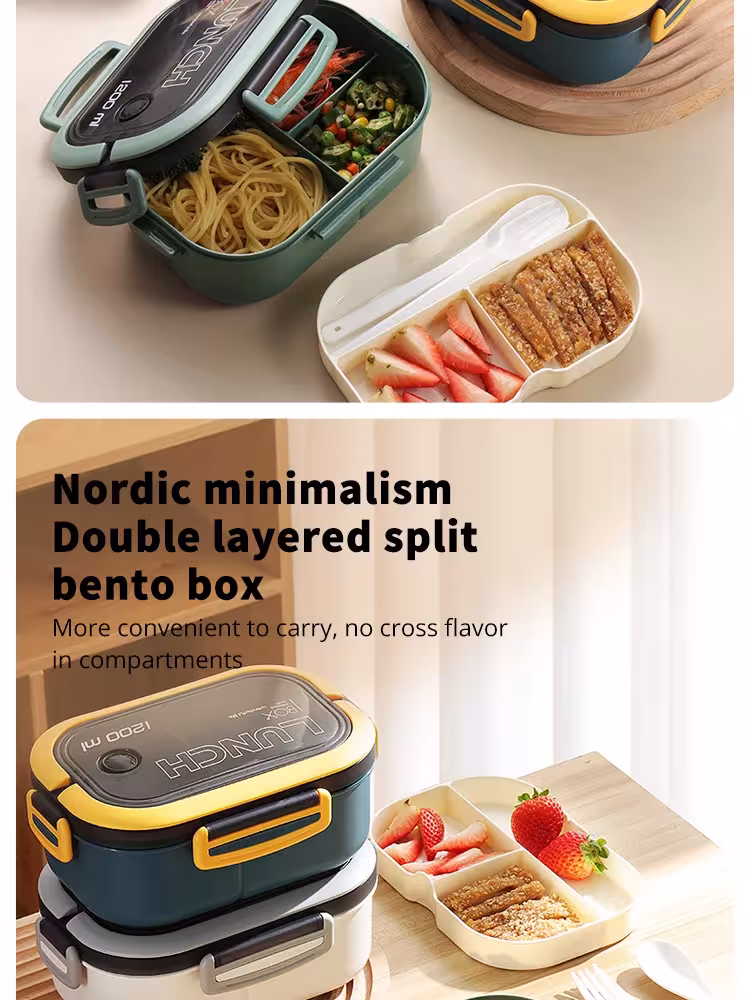 doppia scatola pranzo