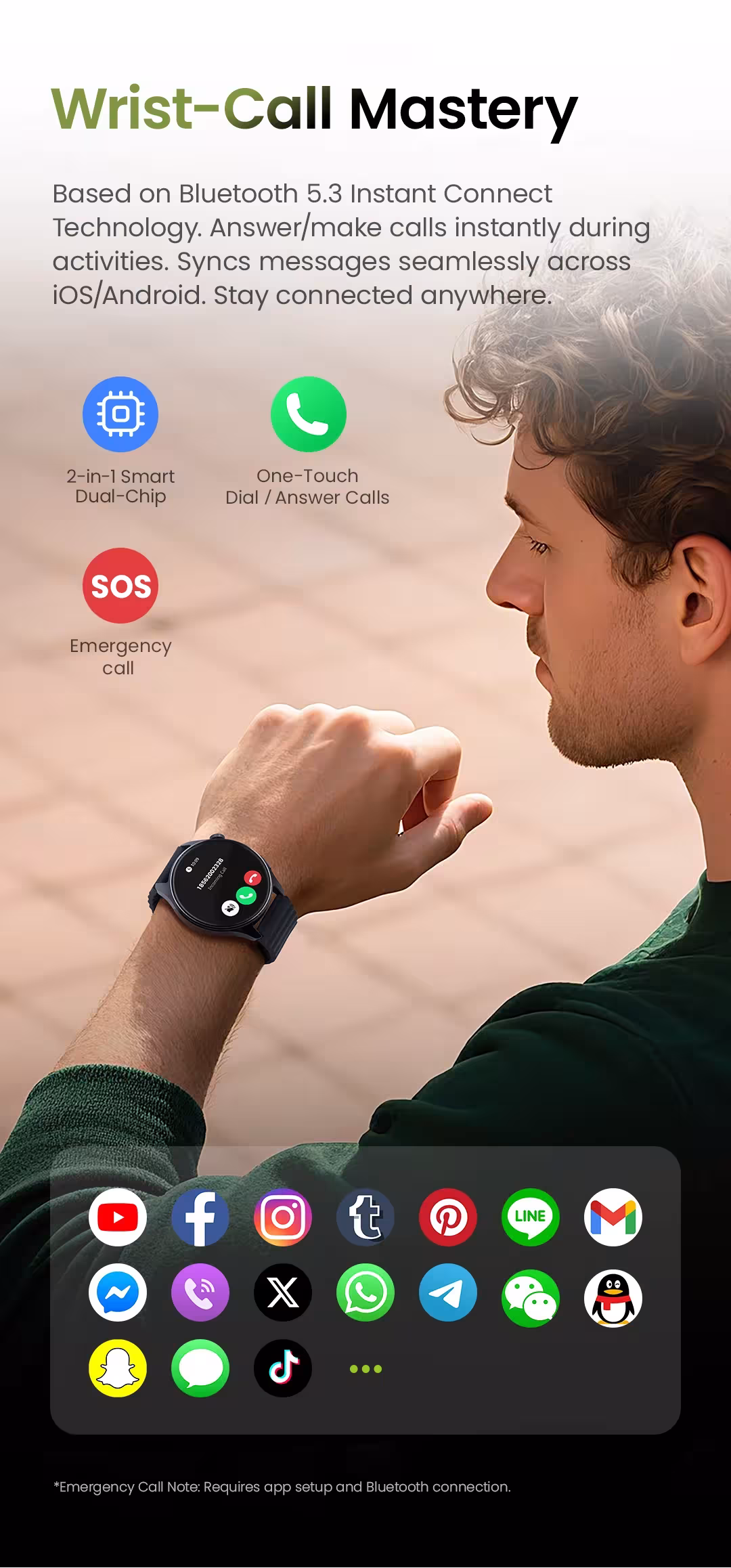 Horloge GPS intelligente
