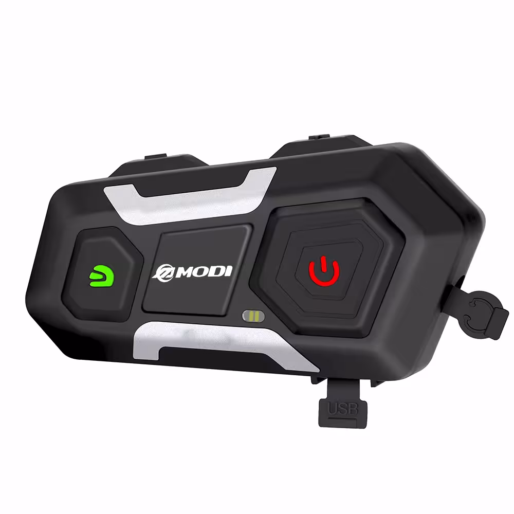 HEROBIKER motorcycle helmet intercomas wireless 1200M Bluetooth headphones
