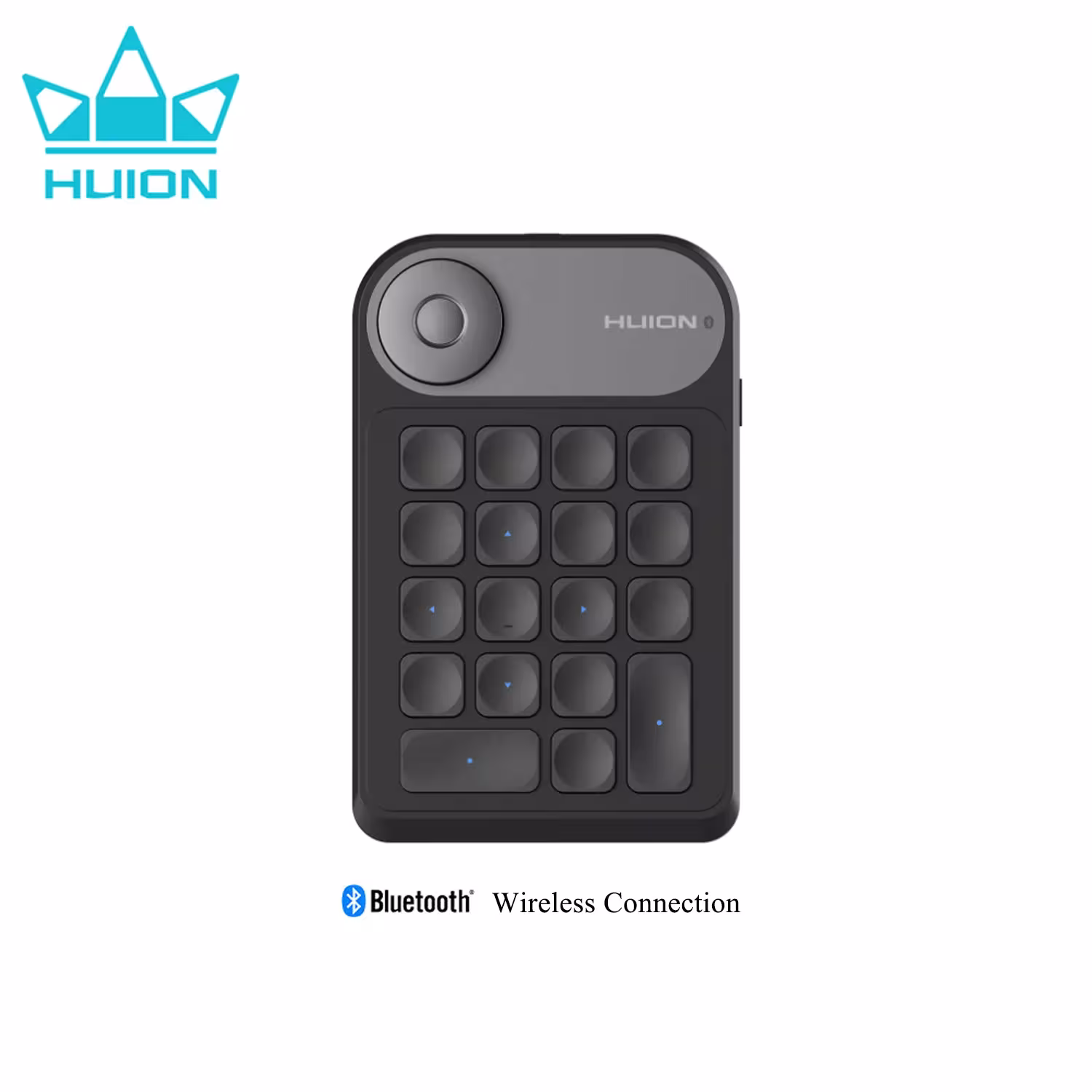 HUION Keydial Mini belaidis klaviatūra K20 Bluetooth 5.0 grafikos planšetei