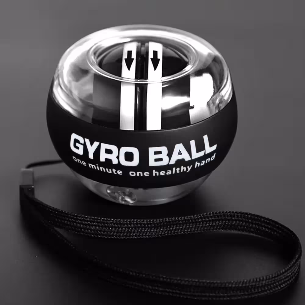 Bola giroscópica autoestrellante para fortalecer las manos 12000 aps / min