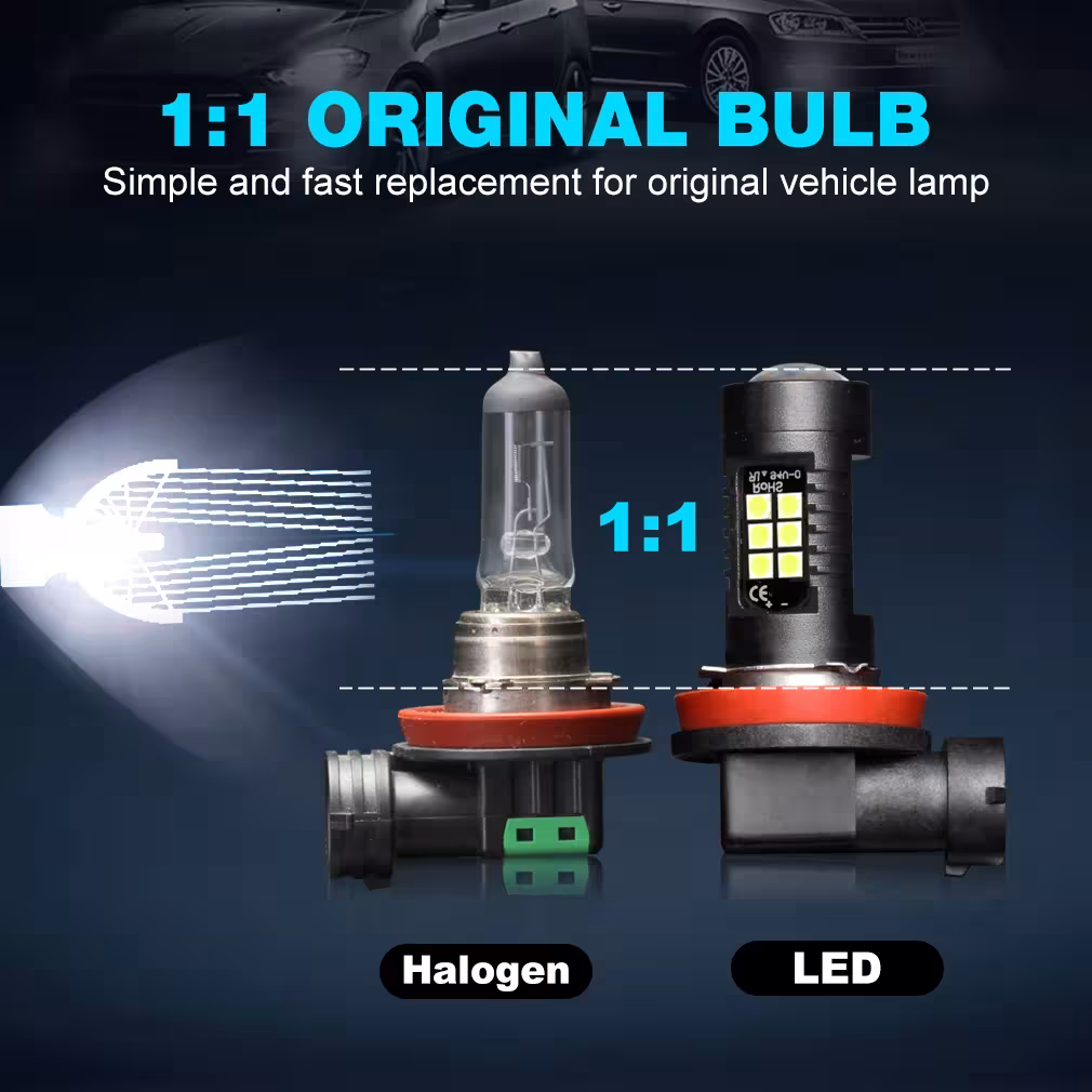 Faros LED para coche H8 H11