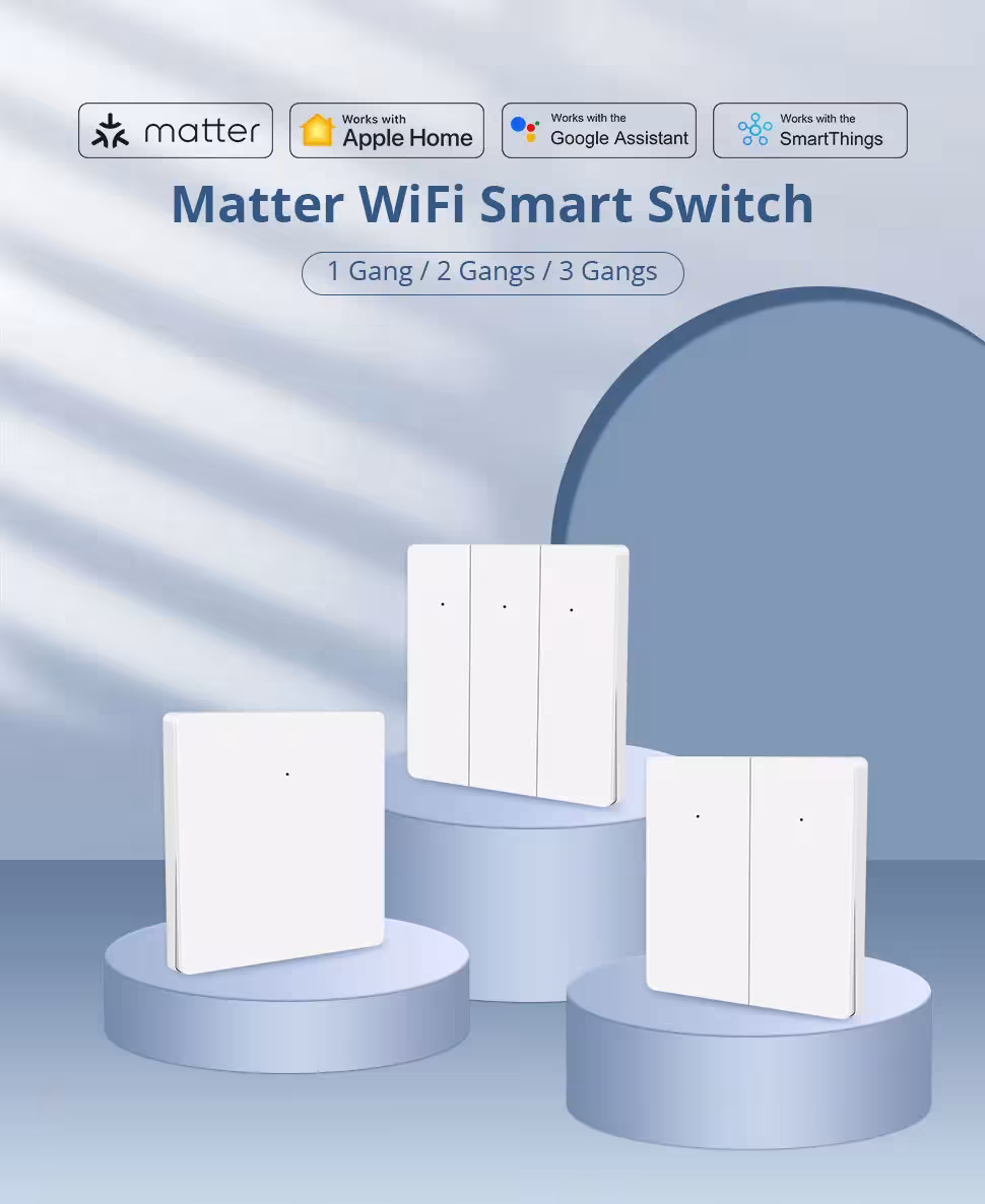 Przycisk ścienny Matter WiFi