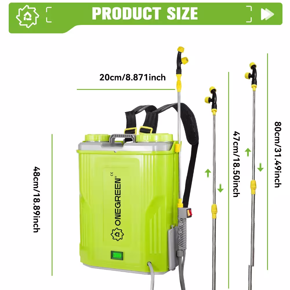 sistema de pulverizador eléctrico 20L