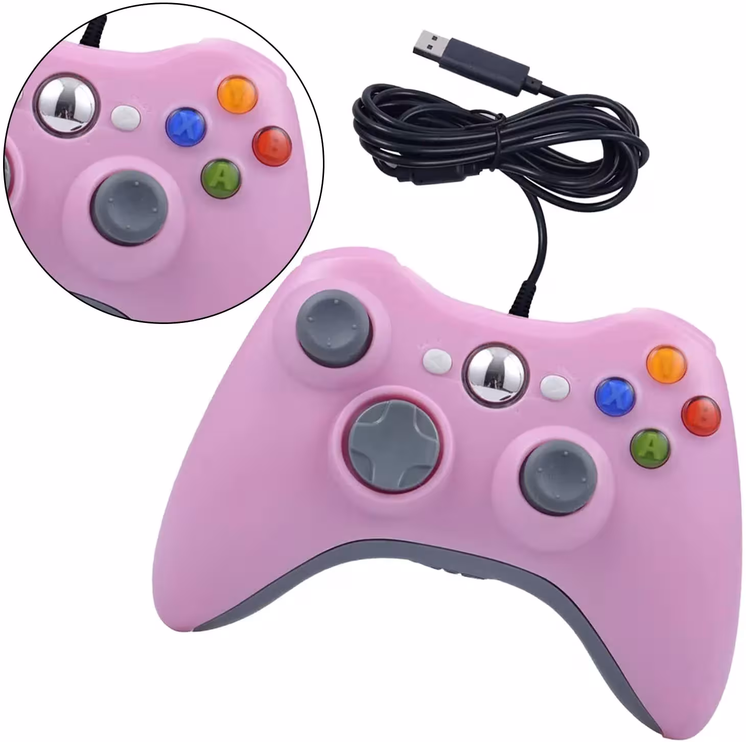 controlador de cable Xbox 360