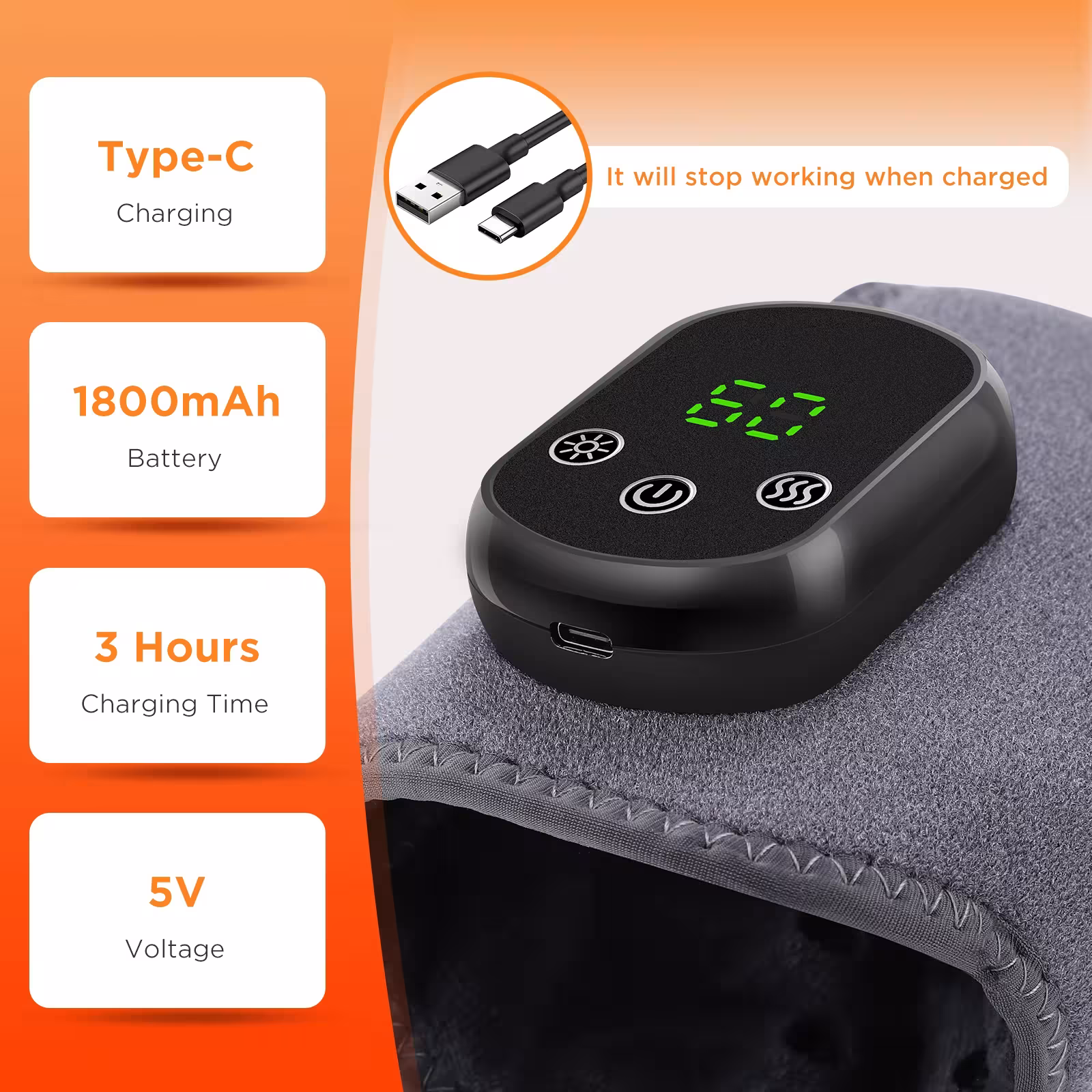 leg massage brace