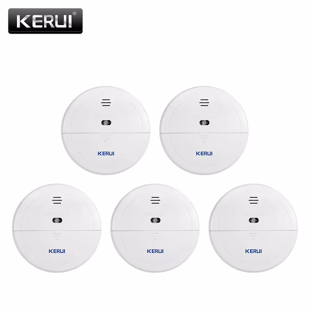 KERUI 433MHZ Wireless Home Smoke Detector Security System 5/10pcs