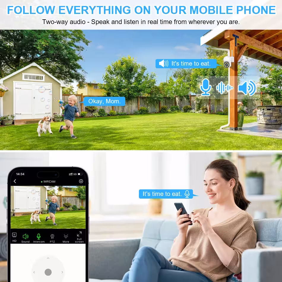 Smart Wireless Camera Kit AI