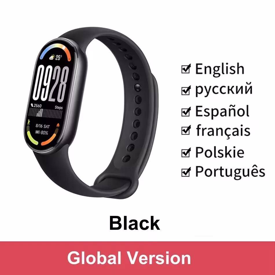 Xiaomi Mi Smart Band 10 Global išmanusis laikrodis AMOLED ekranu