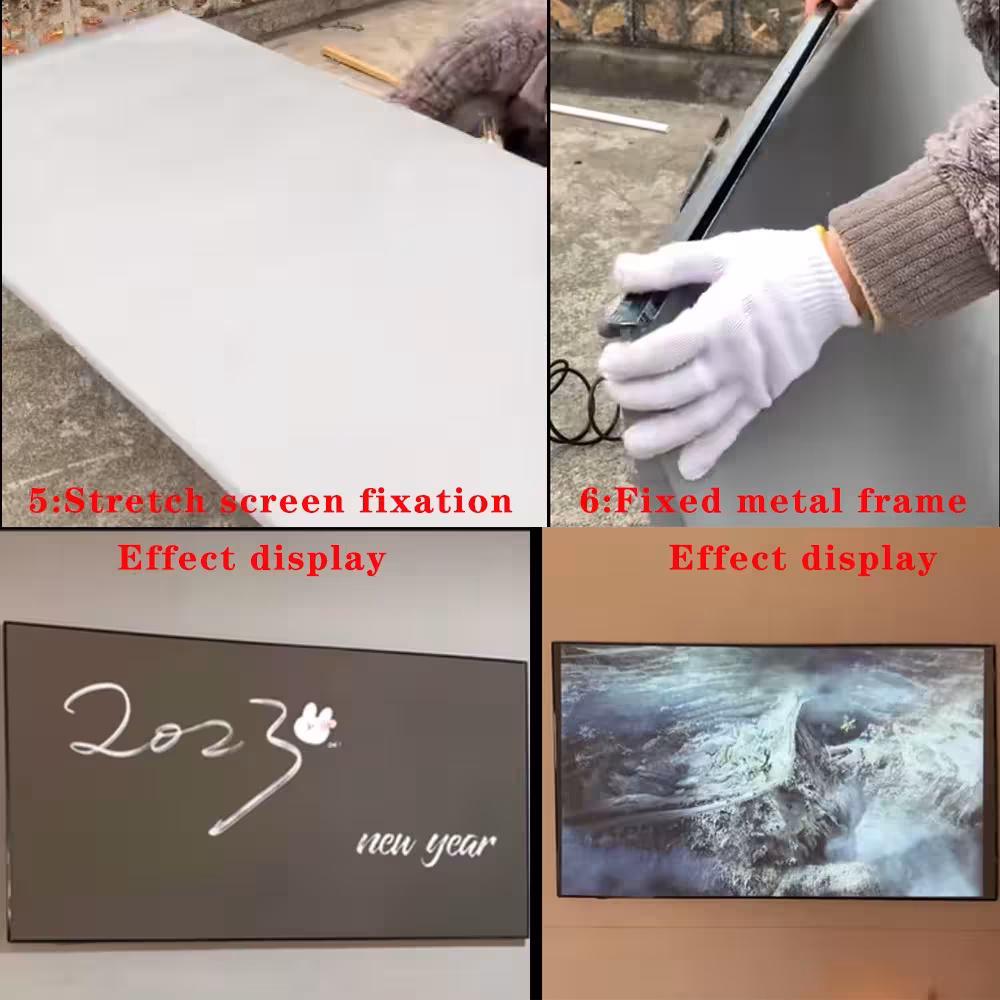 anti-light projection screen