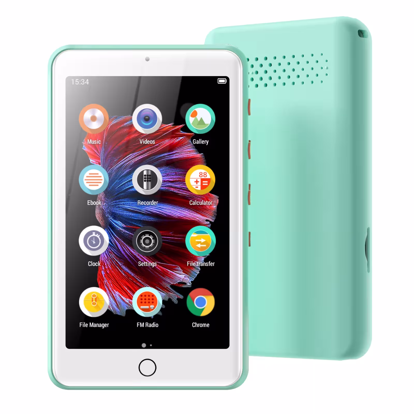 TIMMOKOO Q5 Smart MP3 lettore MP4 con memoria Bluetooth 512GB