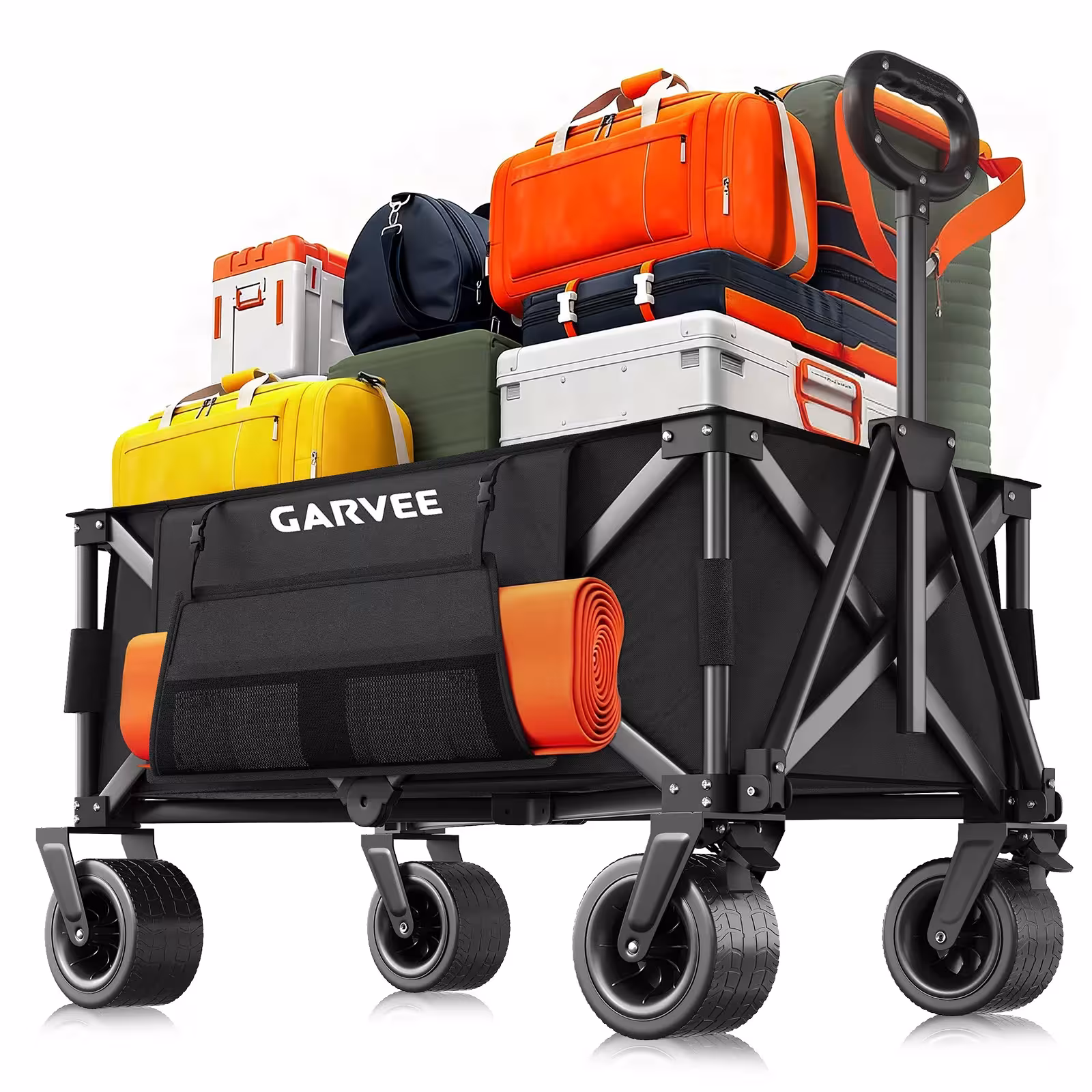 chariot de plage pliable