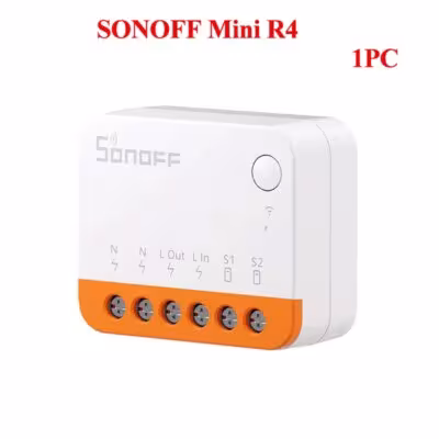 Commutateur intelligent WiFi Sonoff Mini R4 Extreme avec puce ESP32 et prise en charge Alexa