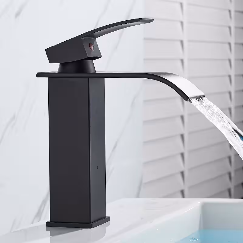 grifo de baño con efecto cascada