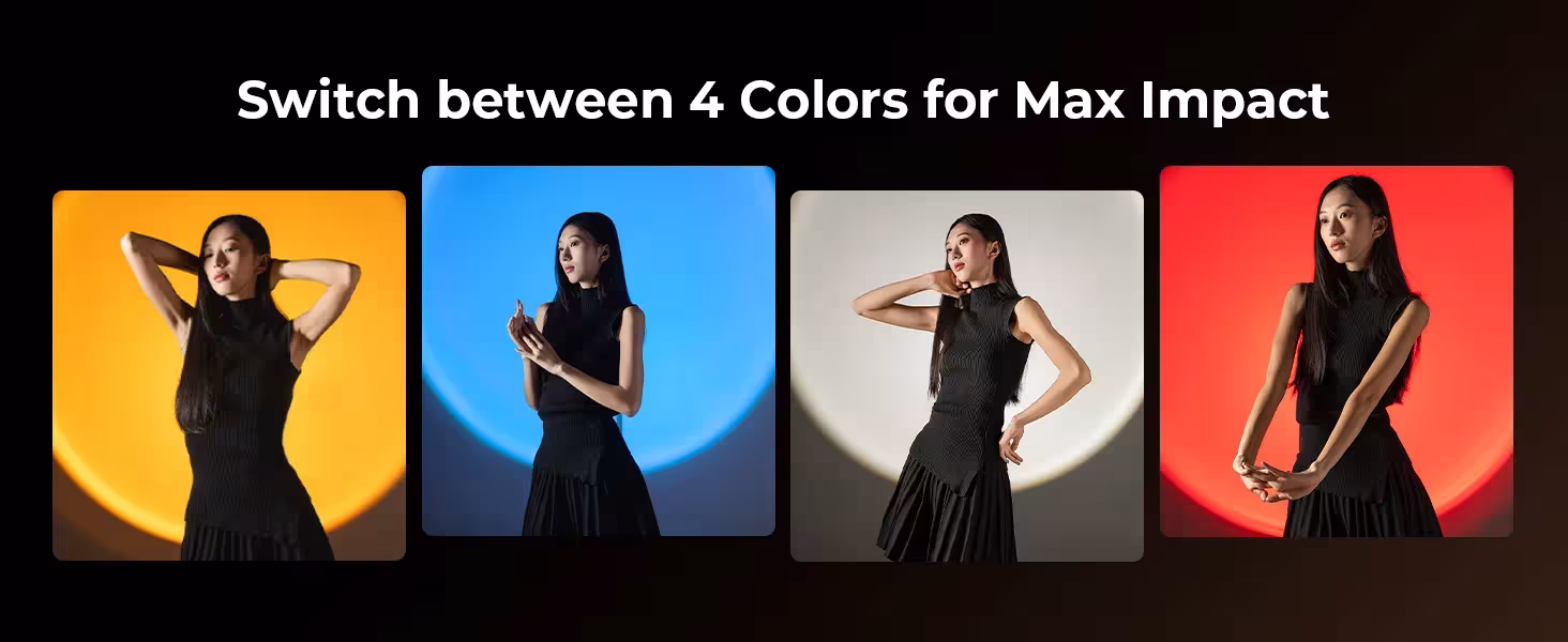 Luz RGB para fotografía y video