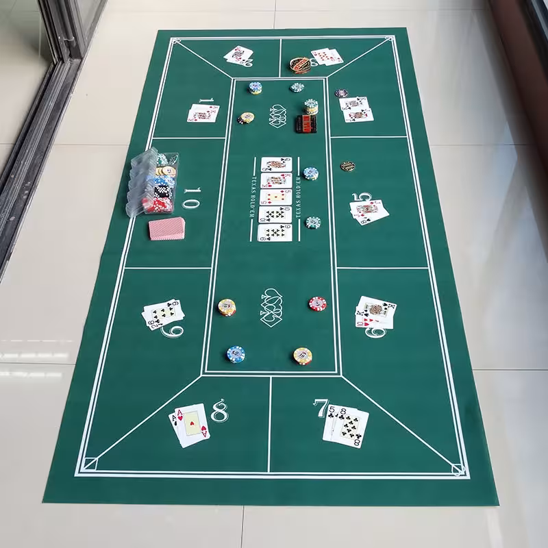 pokeryje žaidimų kilimėlis