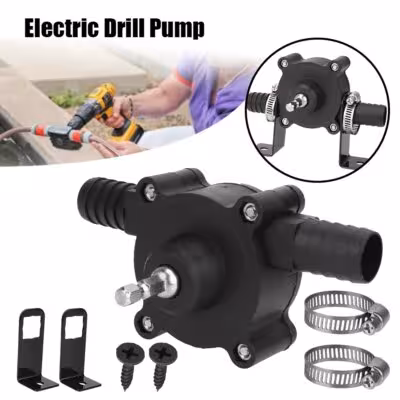 Pompe à liquide électrique pour jardin portable 12,6 cm