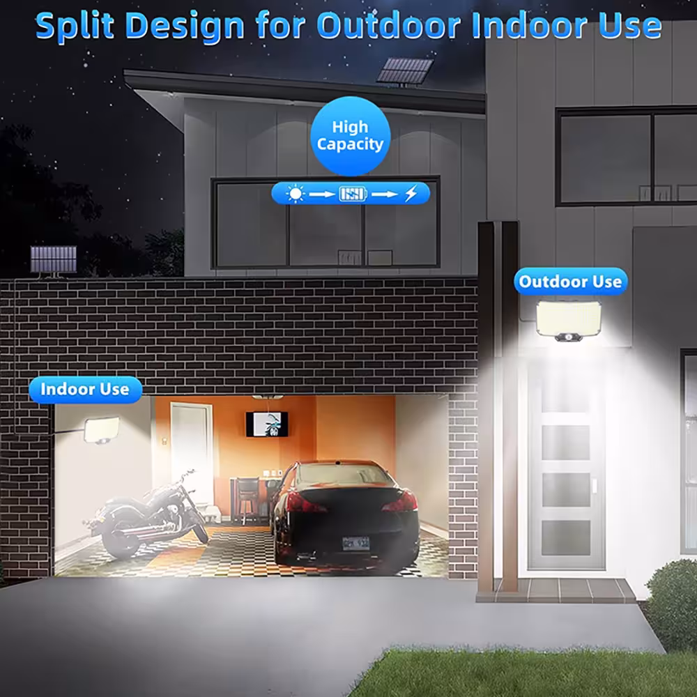 Solar powered outdoor light