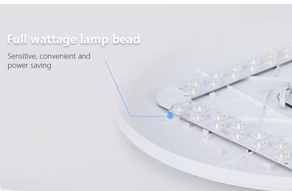 lámpara LED inteligente para techo
