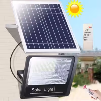 Lámparas solares JVEE de 30W y 1000mAh con control remoto, aptos para exteriores con protección IP67