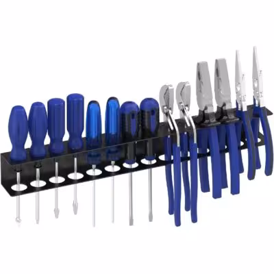 Vis organisateur mur 14 trous de stockage d'outil pour hexagone