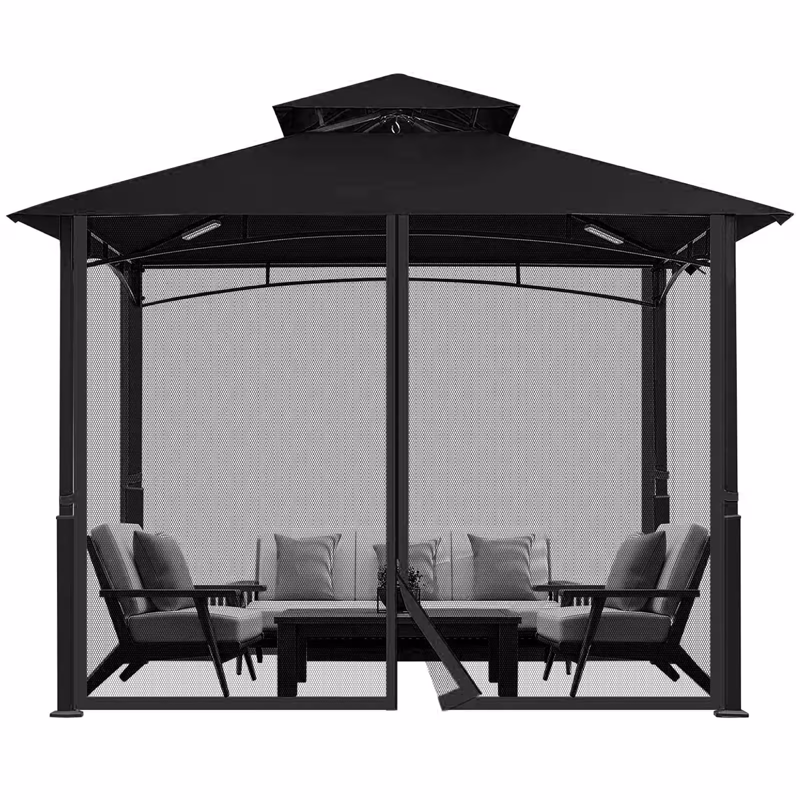gazebo mosquito netting