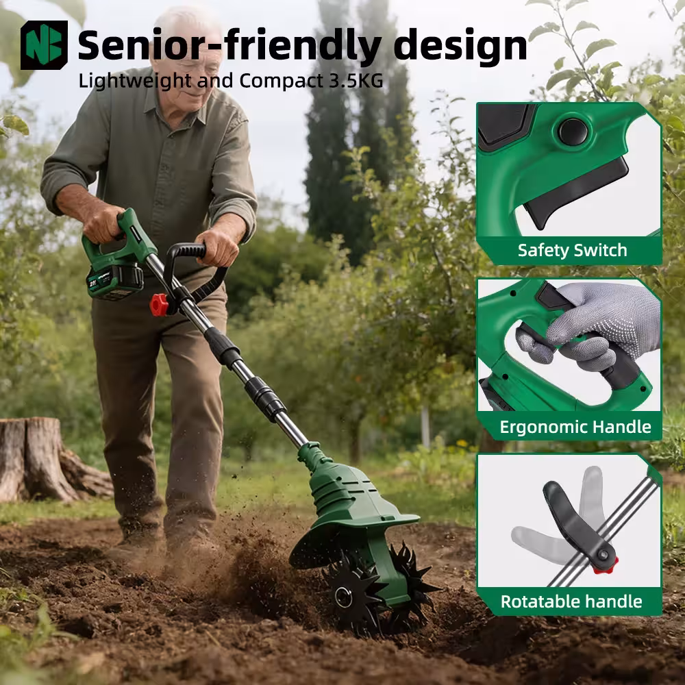 cultivateur électrique 21V