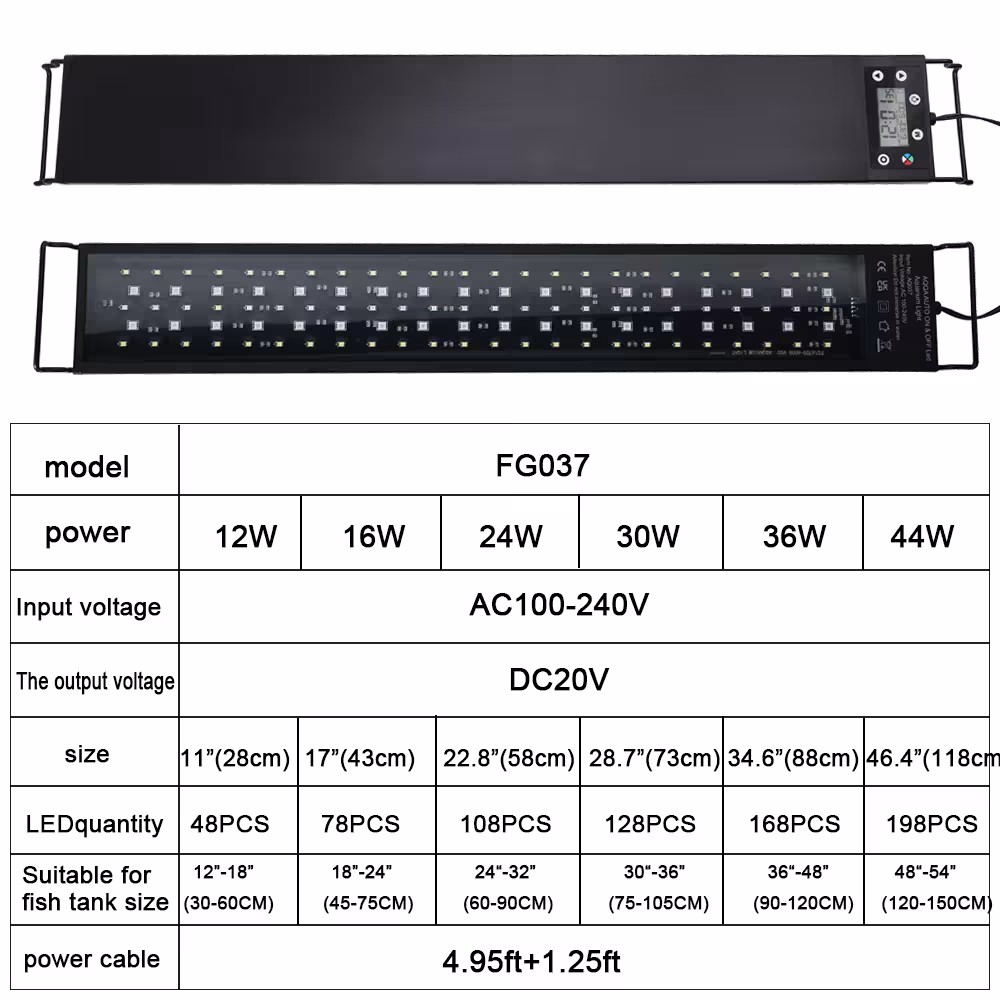 LED aquarium lights