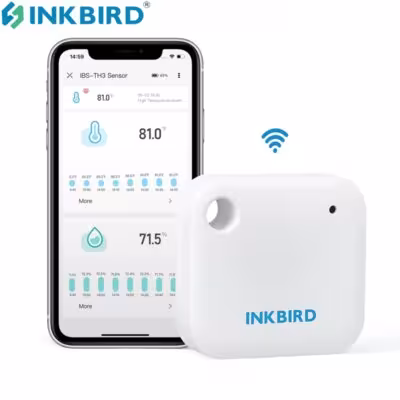 INKBIRD IBS-TH3 WiFi termometras higrometras 2 in 1 nuotoliniam stebėjimui