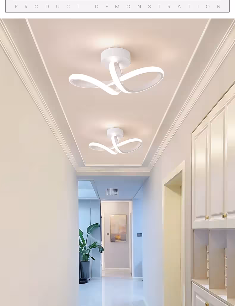 LED lubų šviestuvai modernus
