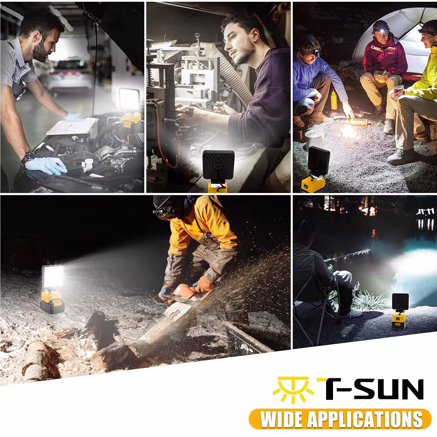 portable working LED light