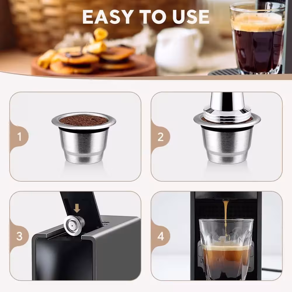 Nespresso pakartotinai naudojama kapsulė