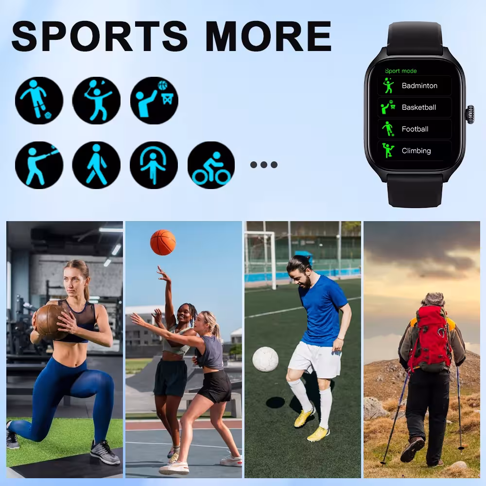 montre connectée pour le suivi sportif