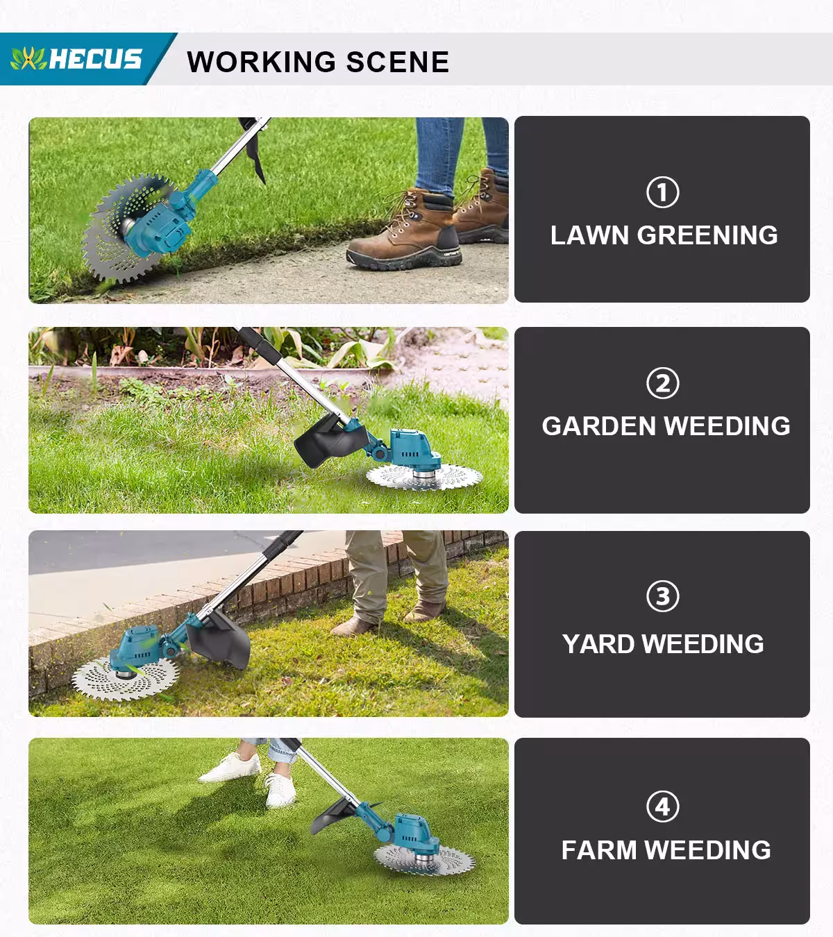 cordless electric lawn mower
