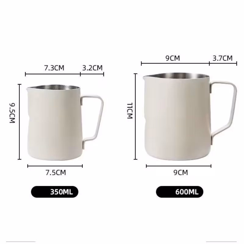 kavos pieno putimo ąsotis