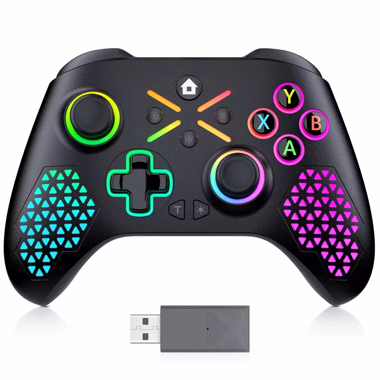 Controller di gioco wireless Xbox One Series S X con sei assi