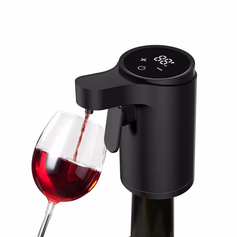 Pompe distributrice aératrice de vin électrique rechargeable par USB