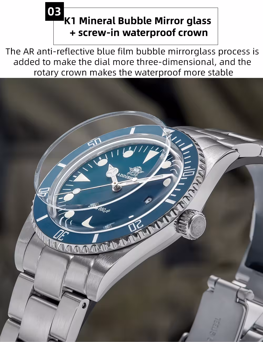men's remote control watches 200m