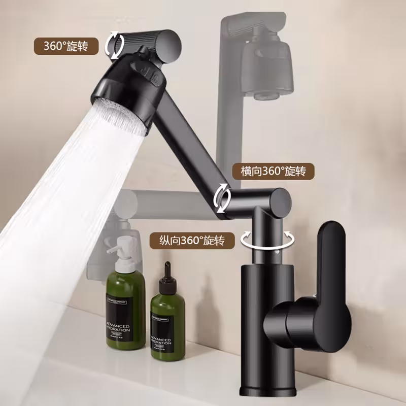 grifo de baño de acero inoxidable