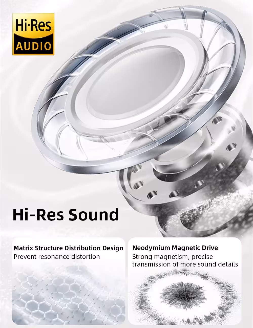 Casque Bluetooth Hi- Res. Audio