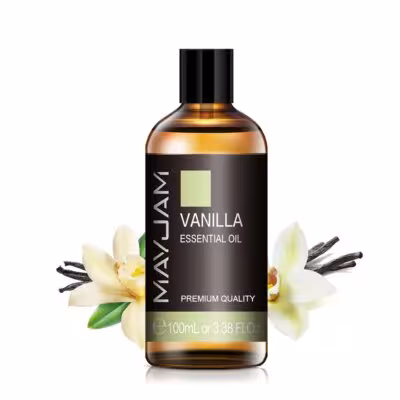 Set di oli essenziali puri da 100ml Vaniglia Eucalipto Lavanda Gelsomino Menta
